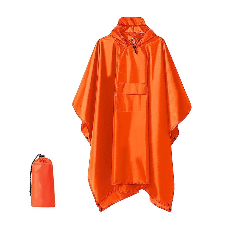 Professional Canopy Three-In-One Poncho Raincoat Multi-Functional Hiking And Mountaineering Outdoor Mat Portable Poncho - Image 1